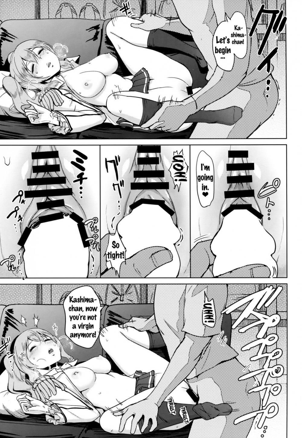 Hentai Manga Comic-Kashimamane Kashima ga Rikujoubu-Read-6